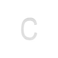 Intersteel Huisletter 100mm - RVS - thumbnail