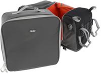 Rollei Traveler Rugzak Canyon XL - Professionele Outdoor Photo Rugzak, incl. aparte binnentas voor camera-apparatuur, statiefhouder en tabletcompartiment - Maat XL (50 Liter) - Sunrise (Grijs/Oranje) - thumbnail