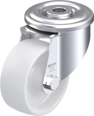 Blickle LER-PO 75G Zwenkwiel Wieldiameter: 75 mm Draagvermogen (max.): 150 kg 1 stuk(s)