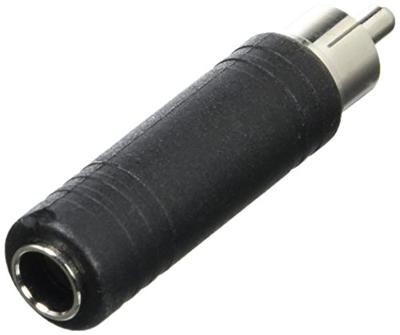 Accu-cable verloop RCA/Cinch male - 6.3 mm jack female