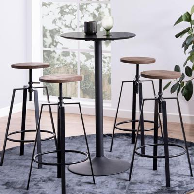 Bendt Ronde Bartafel 'Ina' 60cm, kleur Zwart