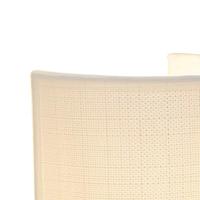 QAZQA Smart wandlamp wit incl. Wifi A60 - Simple Drum Jute - thumbnail