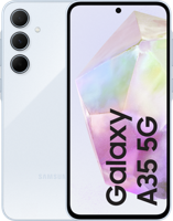 Samsung Galaxy A35 5G, Dual, 128GB 6GB Ram, Awesome Iceblue - thumbnail