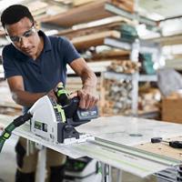 Festool accu invalcirkelzaag tsc55 5,0 kebi-plus/xl - thumbnail