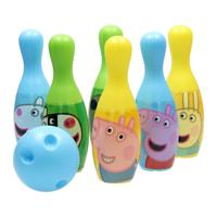 Sambro Bowlingset peppa pig, 7dlg. - thumbnail