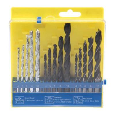 Borenset 15-delig, combinatie