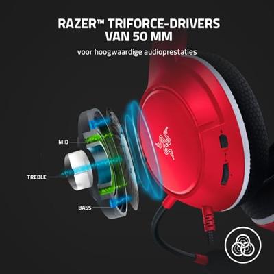 Gaming Headset met Microfoon Razer Kaira X for Xbox Rood