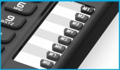 Huistelefoon Alcatel T76 DECT LED