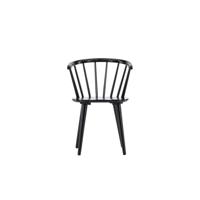 Nohr Eetkamerstoel 'Araseli' Rubberhout, kleur Zwart - thumbnail