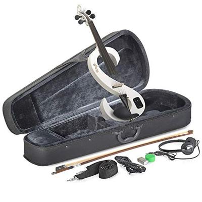 Stagg EVN 4/4 WH elektrische viool wit