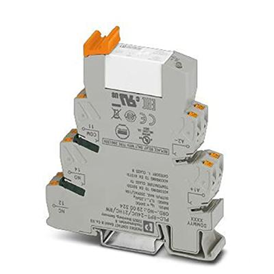 Phoenix Contact PLC-RPT- 24UC/21HC/RW Relaismodule (modulair) Nominale spanning: 24 V/DC Schakelstroom (max.): 10 A 1x wisselcontact 1 stuk(s)
