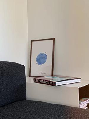 Deknudt Smalle kader in bruine houtkleur 10x15 S43AH3