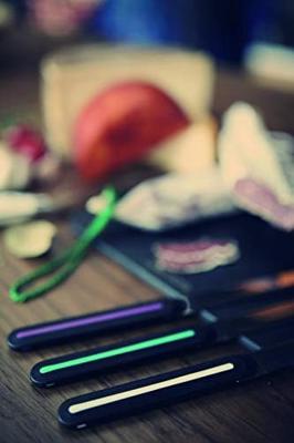 Dessertmes Arcos Zwart Fuchsia Roestvrij staal Polypropyleen