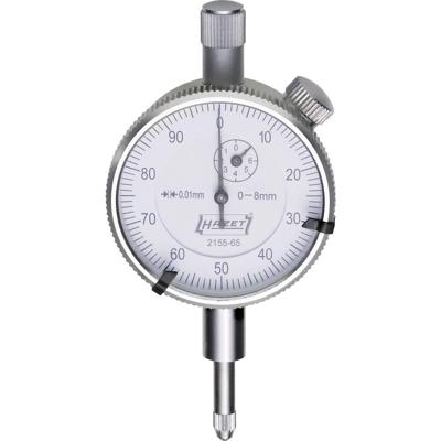 Hazet 2155-65 Meetklok 8 mm Aflezing: 0.01 mm Hazet 2155-65 Meetklok 8 mm Aflezing: 0.01 mm