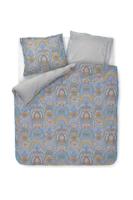 Pip Studio Jabali Flower Blauw dekbedovertrek - thumbnail