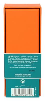 Hermès Eau d'Orange Verte Eau de Cologne 50ml