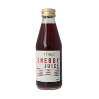 G'nger Energy groentesap 75% groente en guarana 200 Milliliter - thumbnail