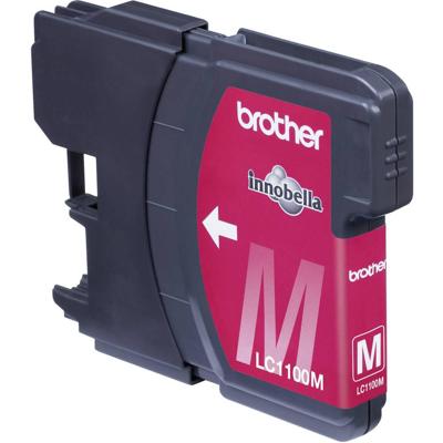 Brother inktcartridge, 325 pagina&apos;s, OEM LC-1100M, magenta