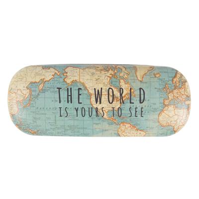 SASS & BELLE Brillenkoker Retro Vintage World Map - 2016