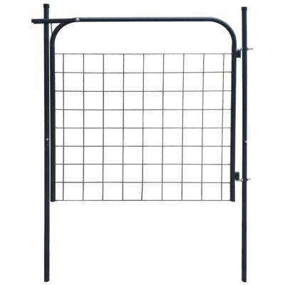 VidaXL Tuinpoort 100x100 cm antraciet