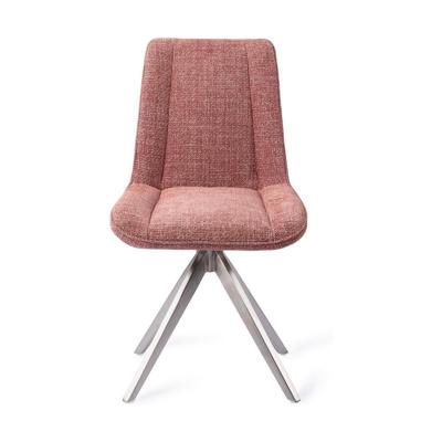 Jesper Home Umedo eetkamerstoel Scarlet Grain turn steel