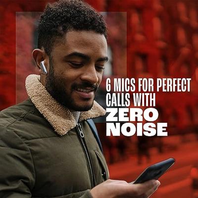 JBL Live Flex Auricolari Wireless Bluetooth, Design Open-Ear Resistente ad Acqua e Polvere IP54, Cancellazione Adattiva del Rumore, 6 Microfoni, Surround, fino a 40 h di Autonomia, Zilver