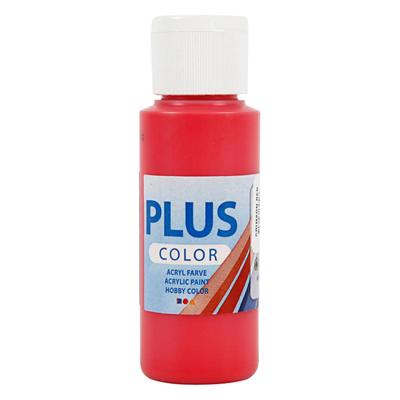 Creativ Company Plus color acrylverf crimson red, 60ml Creativ Company Plus color acrylverf crimson red, 60ml
