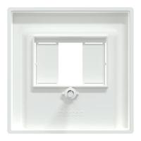 Merten 296025 TAE-contactdoos Afdekking Wit 1 stuk(s) - thumbnail