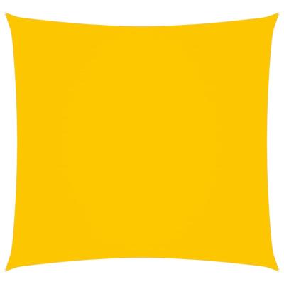 Zonnescherm vierkant 4,5x4,5 m oxford stof geel