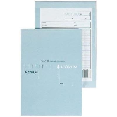 Factuurboek 1/8 100 Lakens (10 Stuks)