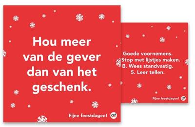 Omdenken Kerstkaarten