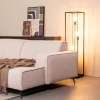 LABEL51 Vloerlamp 'Tetto' 3-lamps, kleur Zwart - thumbnail