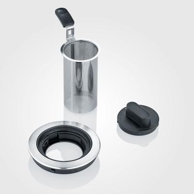 Severin WK 3473 Theekoker Glas, RVS
