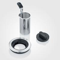 Severin WK 3473 Theekoker Glas, RVS - thumbnail