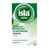 Isla Moos Keelpastilles - bij kriebelhoest en kortdurende heesheid - thumbnail