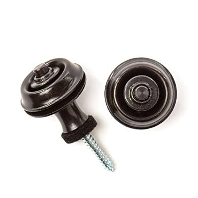 Dunlop SLS1103BK Straplok Strap Retainers Original Black Oxide