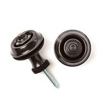 Dunlop SLS1103BK Straplok Strap Retainers Original Black Oxide - thumbnail