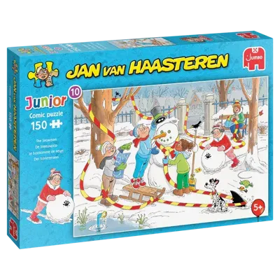 Jan Van Haasteren legpuzzel junior - snowman, 150st.