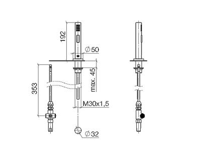 Keukenhanddouche Dornbracht Tara RVS Dornbracht