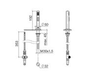 Keukenhanddouche Dornbracht Tara RVS Dornbracht - thumbnail
