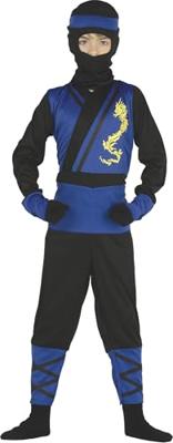 Ninja pakje kind blauw populair