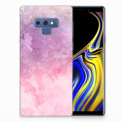 Smartphone hoesje Samsung Galaxy Note 9 Pink Purple Paint