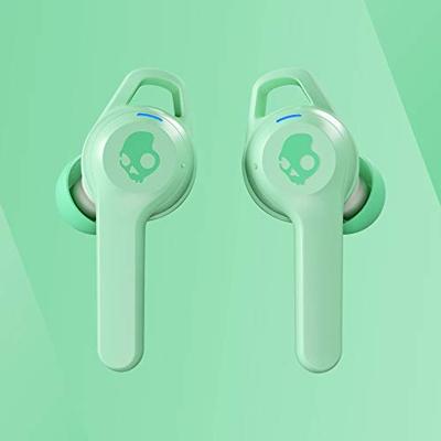Skullcandy Indy Evo: een Bluetooth-koptelefoon met microfoon, True Wireless, een zweet, water- en stofbestendig ontwerp en een accuduur van 30 uur – Groen