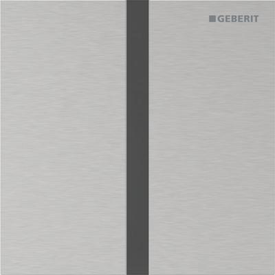 Bedieningsplaat Geberit Type 40 230V Square Easy To Clean Geborsteld RVS
