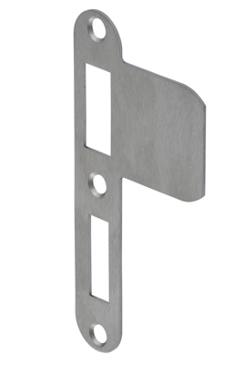 Nemef VP1279 Sluitplaat | RVS 23x127.3mm afgerond | verlengd | DR 2+4 - 9127990702