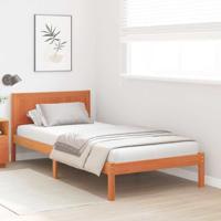 Bedframe Bruin 80 x 200 cm Massief grenenhout - thumbnail