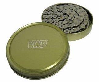 VWP Ketting 1/2-1/8 102 bmx/fs teflon coated (in blik) zilver