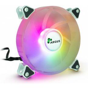 Inter-Tech Argus RS061 PC-ventilator Grijs (b x h x d) 120 x 120 x 25 mm Incl. LED-verlichting