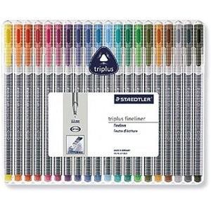 Kleurstift staedtler 323 triplus color 20 st ass