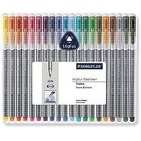 Kleurstift staedtler 323 triplus color 20 st ass - thumbnail